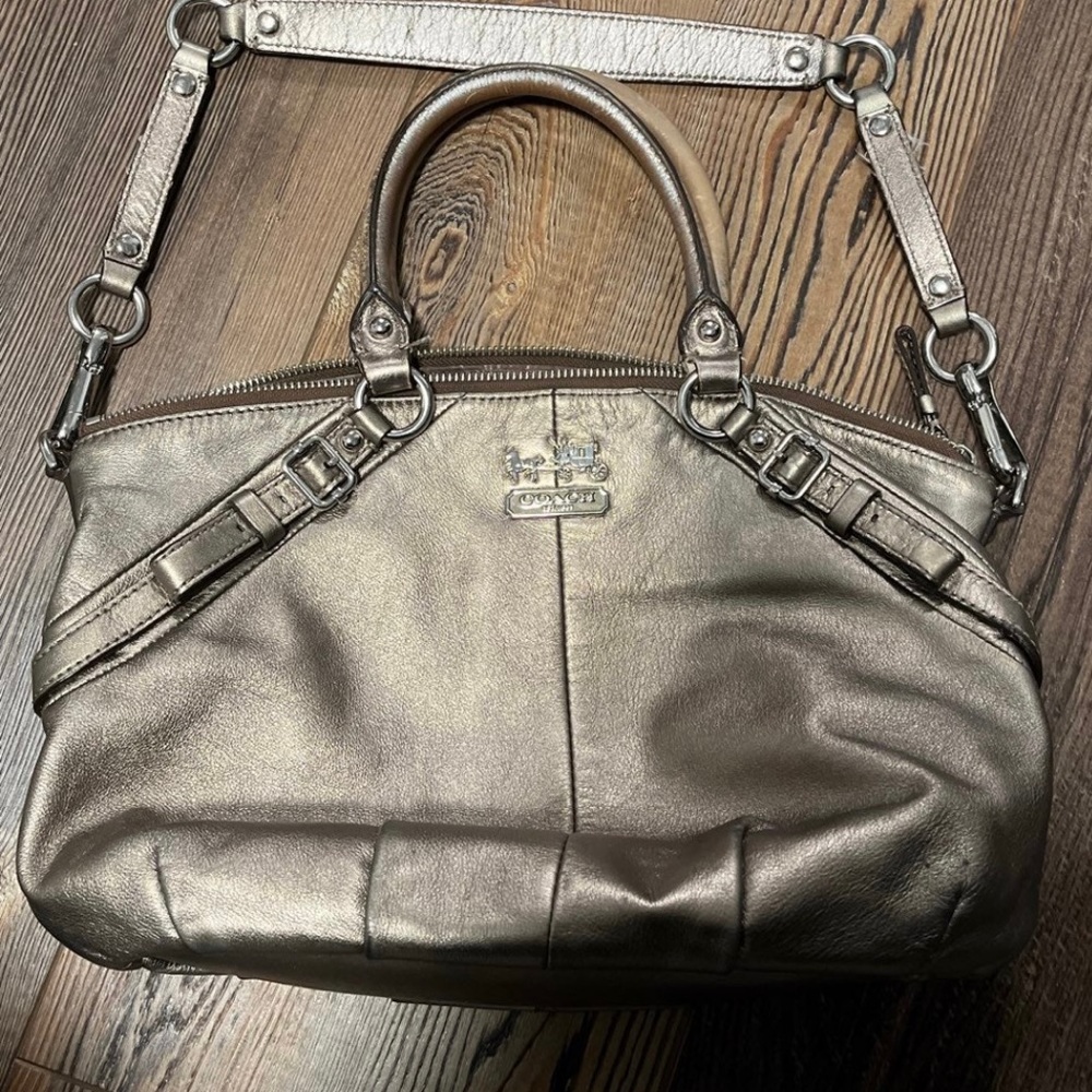 COACH Silver bag
